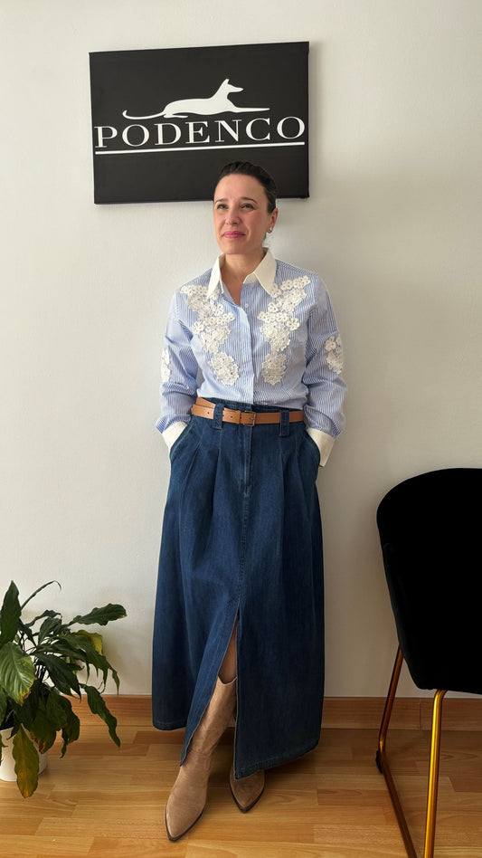 falda vaquera mujer