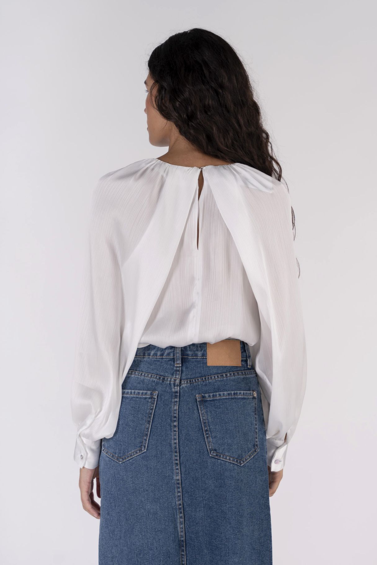 Blusa satinada - PODENCO