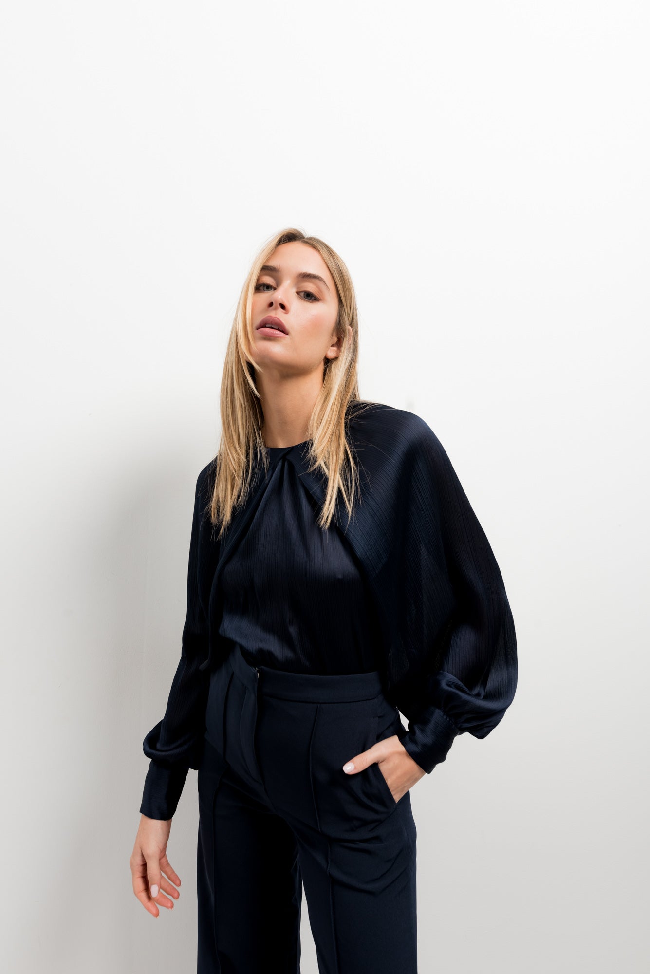 Blusa satinada - PODENCO